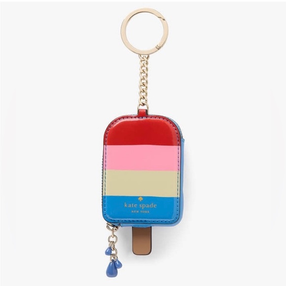 NWT Kate Spade Collectible Novelty Popsicle Keychain Case – “Summer Fun” - Picture 3 of 9